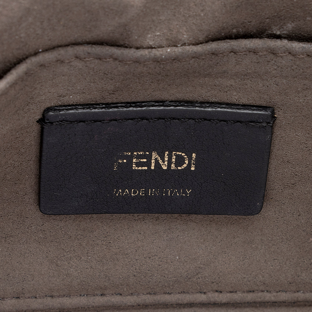 Fendi Calfskin Kan I Shoulder Bag