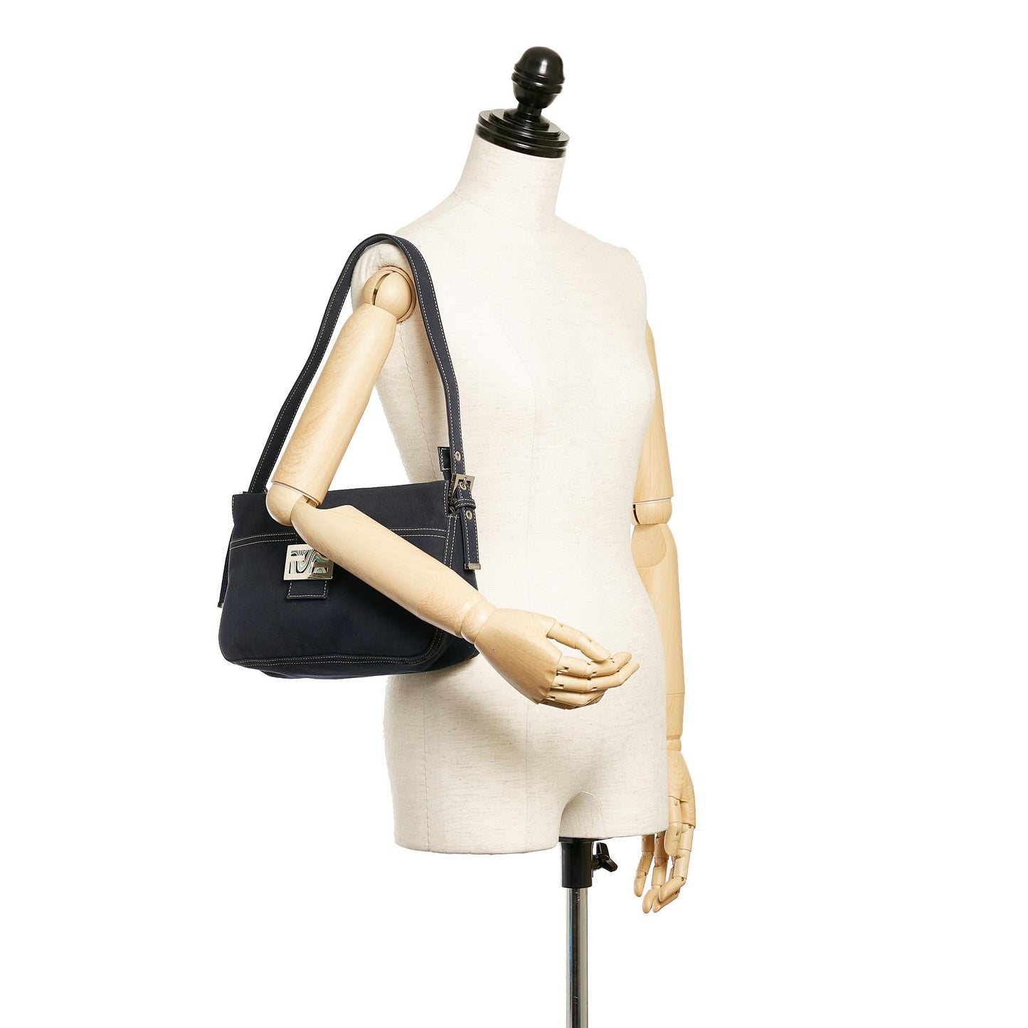 Fendi Canvas Shoulder Bag