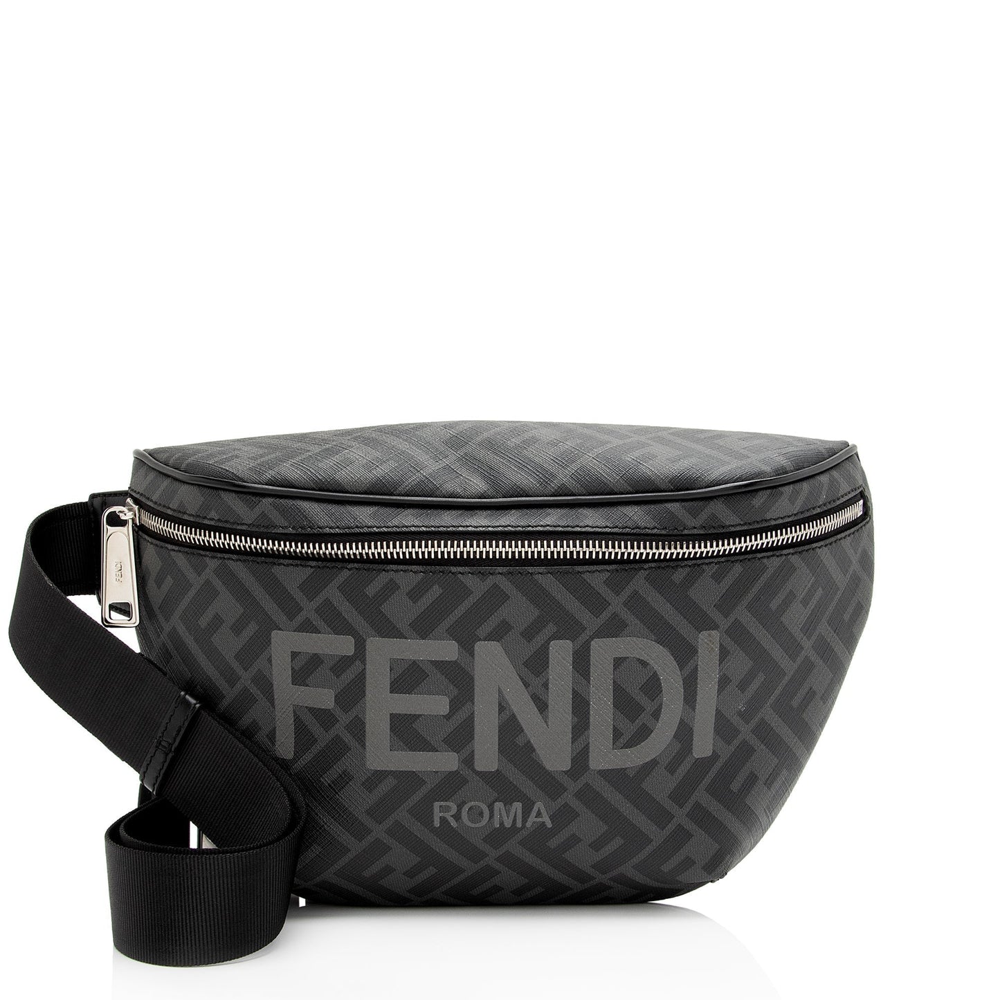 Fendi Coated Canvas FF Belt Bag