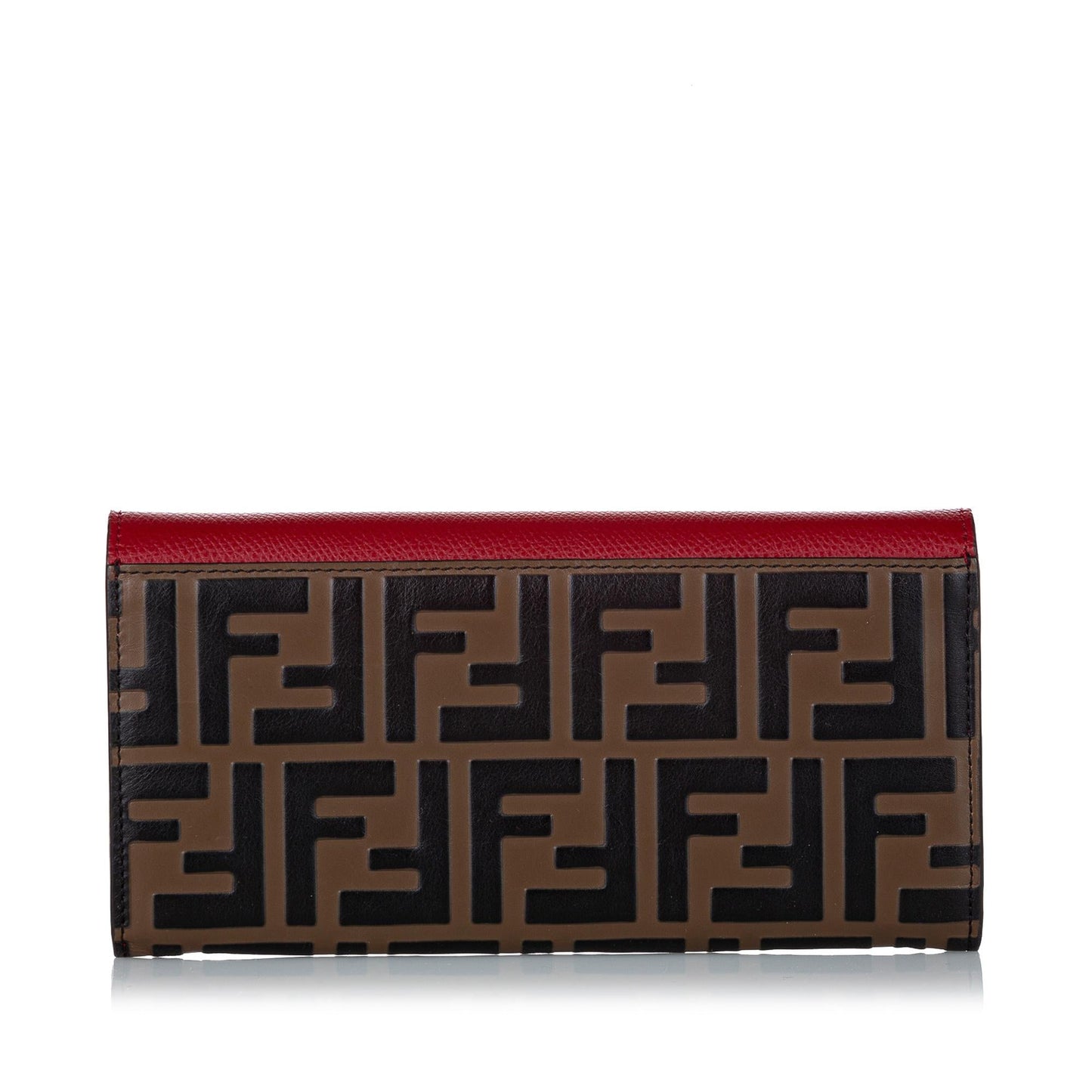 Fendi F is Fendi Zucca Leather Wallet on Chain