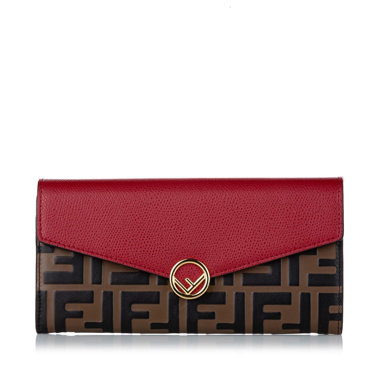 Fendi F is Fendi Zucca Leather Wallet on Chain