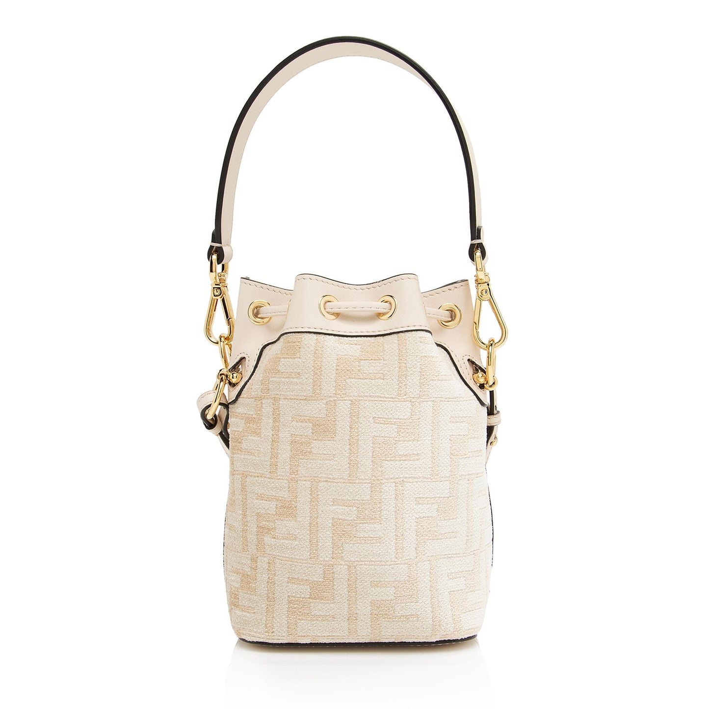 Fendi FF Tapestry Mon Tresor Mini Bucket Bag