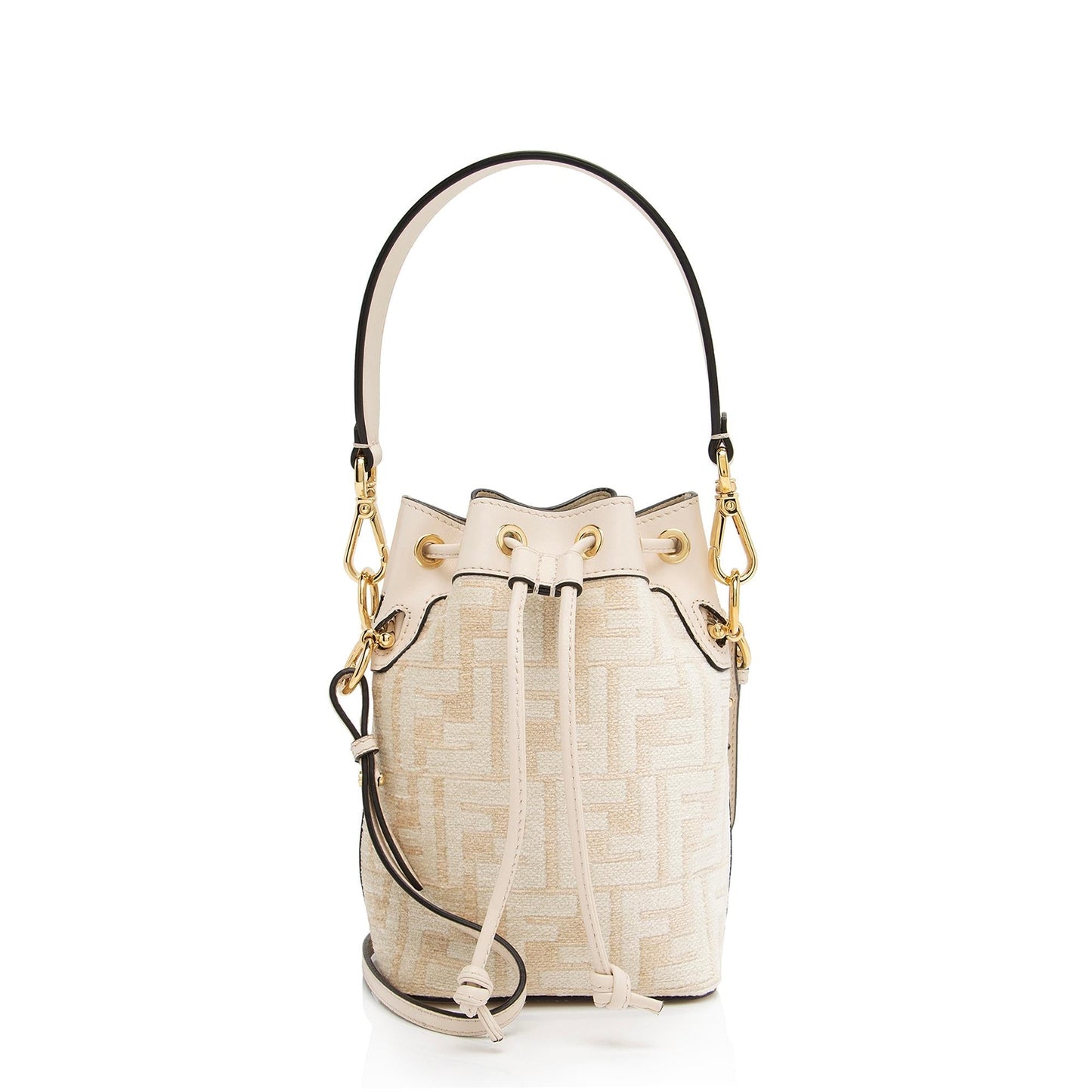 Fendi FF Tapestry Mon Tresor Mini Bucket Bag