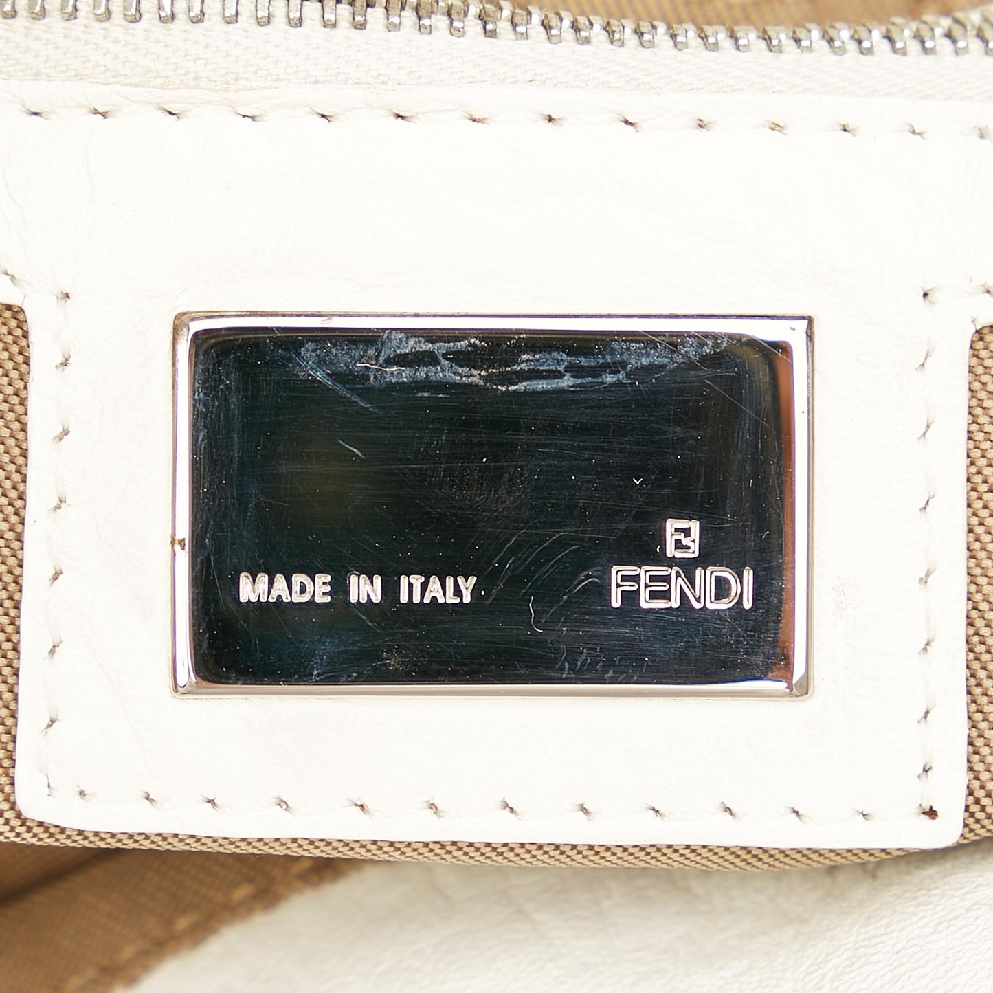 Fendi Leather Baguette