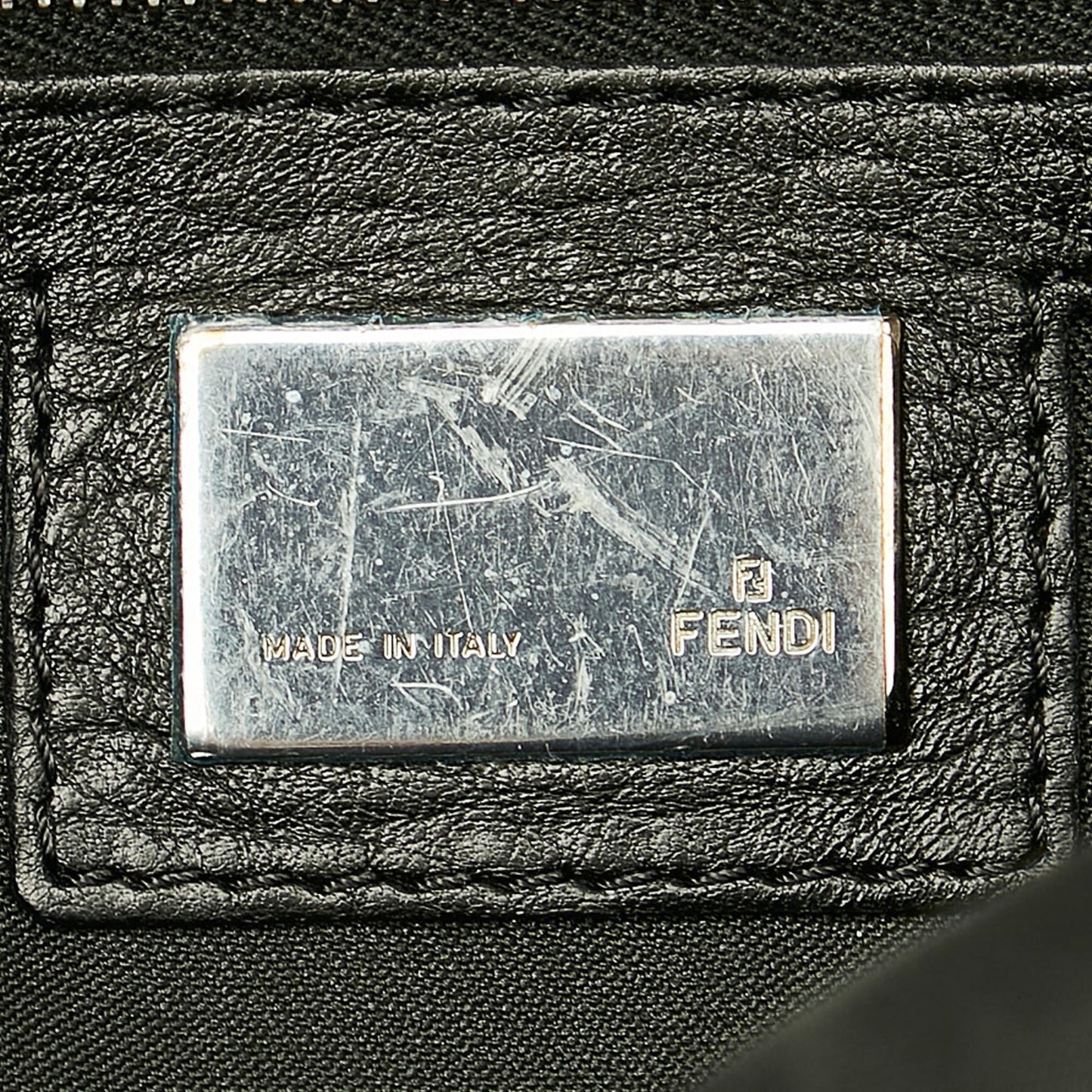 Fendi Leather Baguette