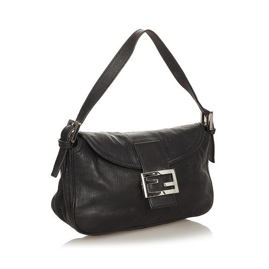 Fendi Leather Baguette