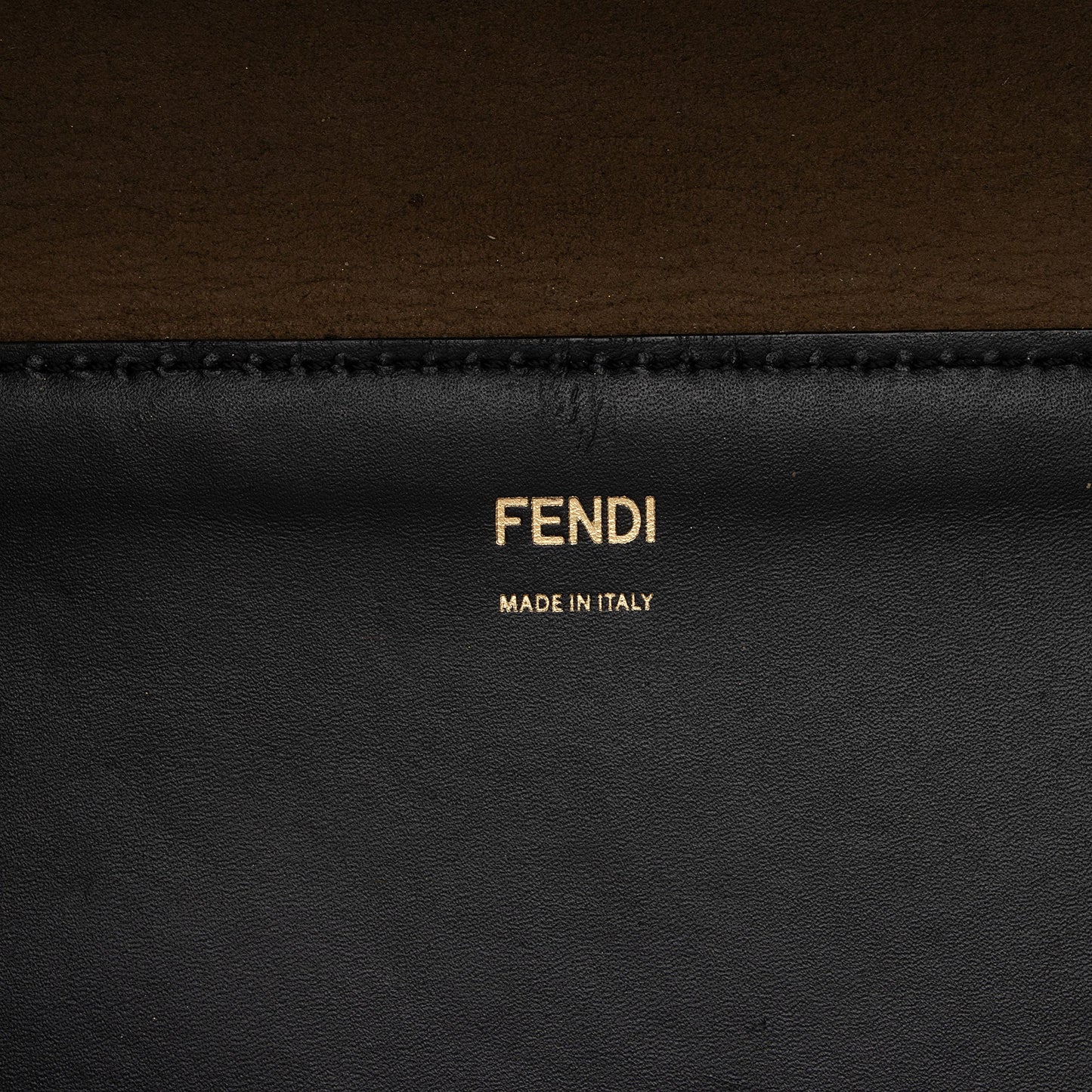 Fendi Leather Sunshine Large Shopper Tote