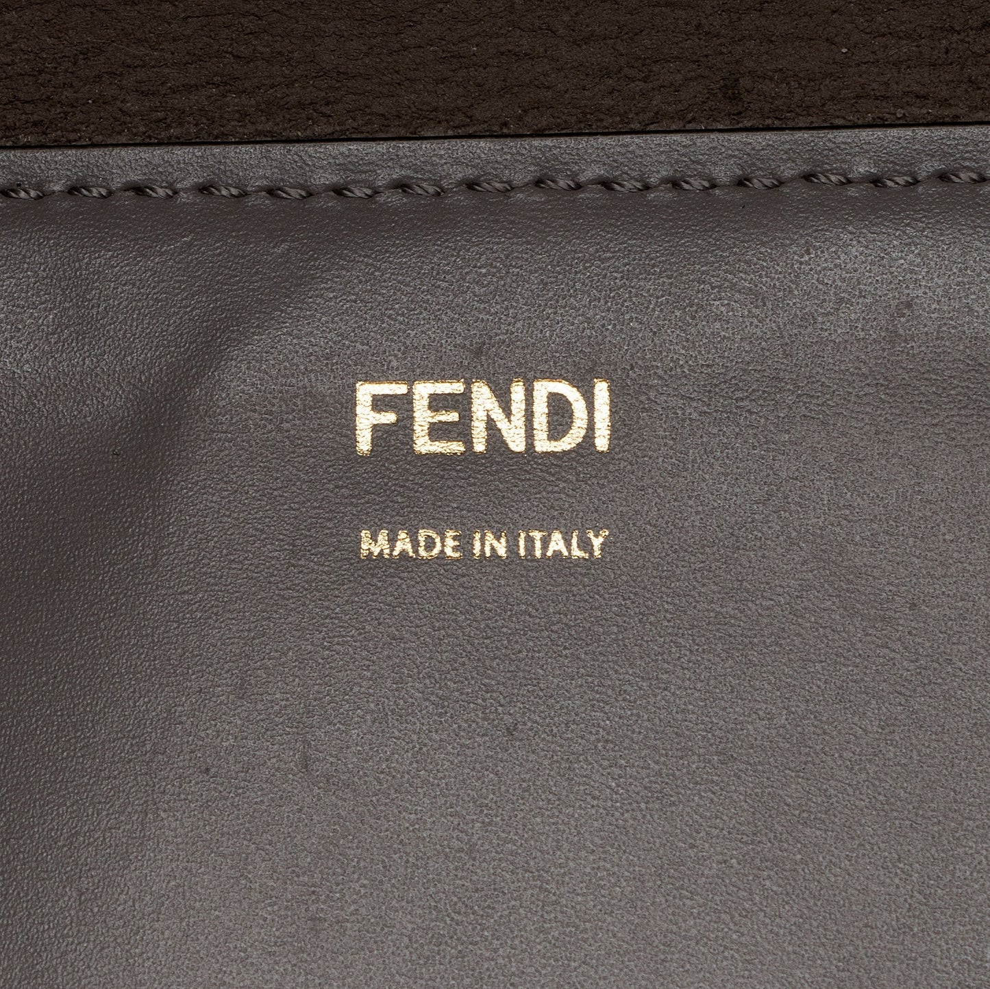 Fendi Leather Sunshine Large Shopper Tote