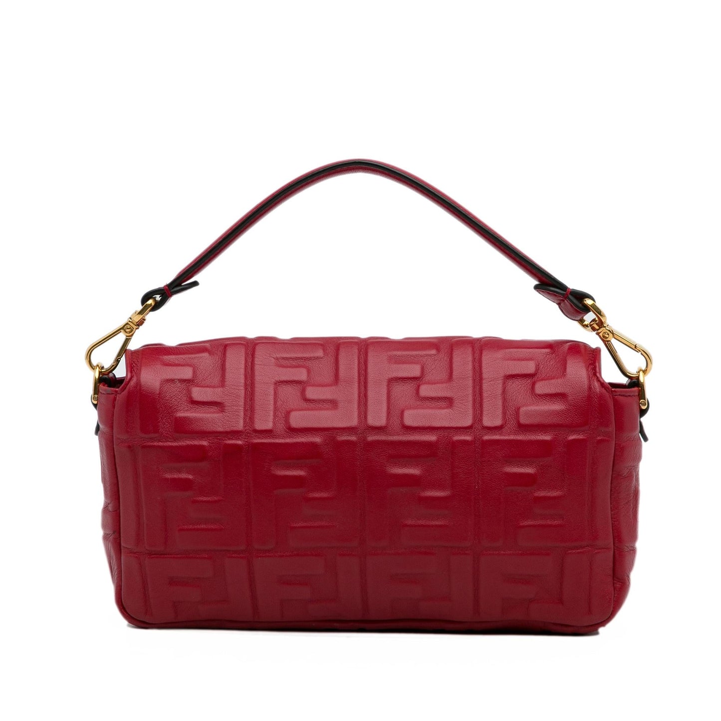 Fendi Medium Embossed Zucca Baguette