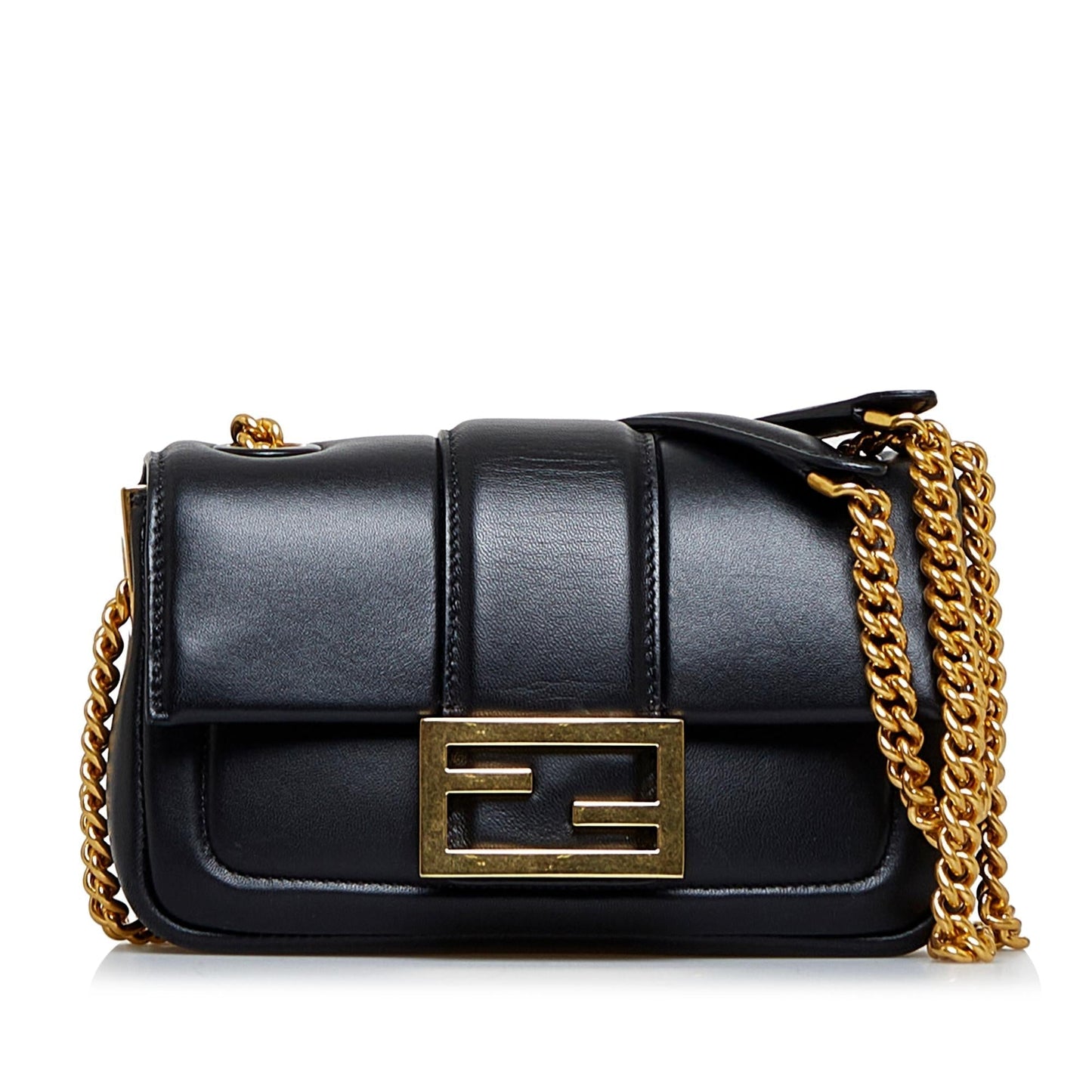 Fendi Mini Baguette Chain Bag