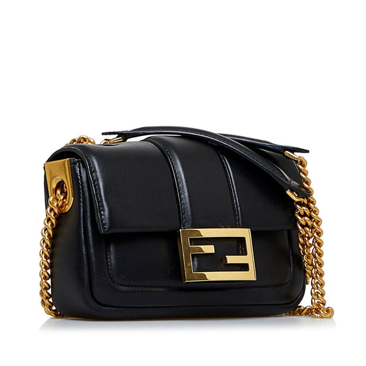 Fendi Mini Baguette Chain Bag