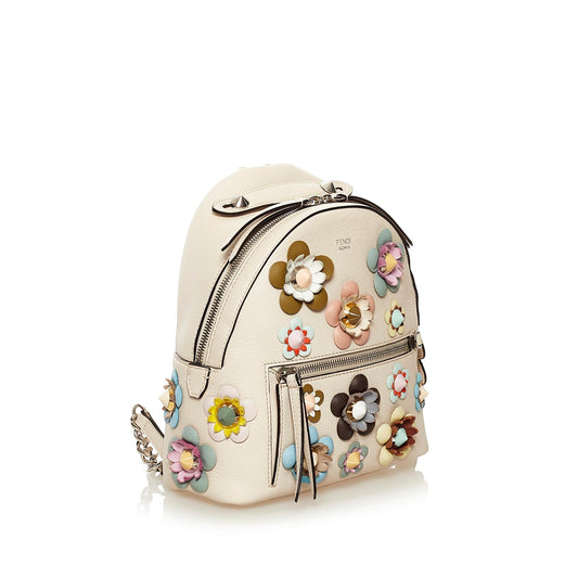 Fendi Mini By The Way Flowerland Backpack