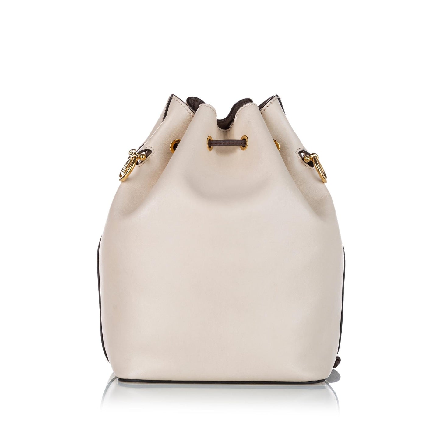 Fendi Mon Tresor Leather Bucket Bag