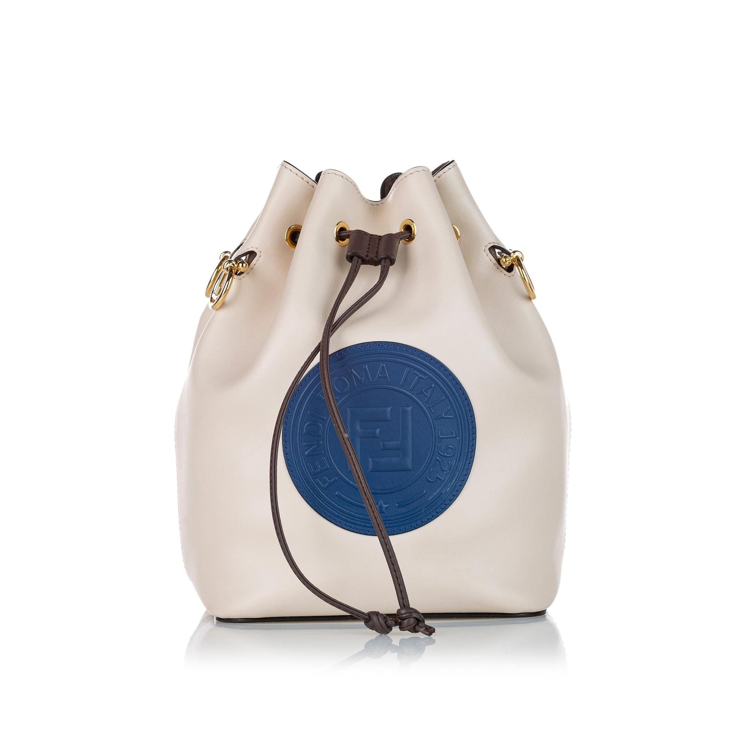 Fendi Mon Tresor Leather Bucket Bag