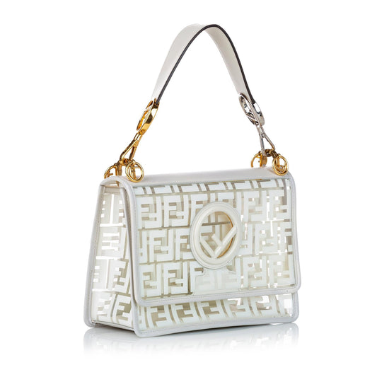 Fendi Zucca Kan I F PVC Satchel