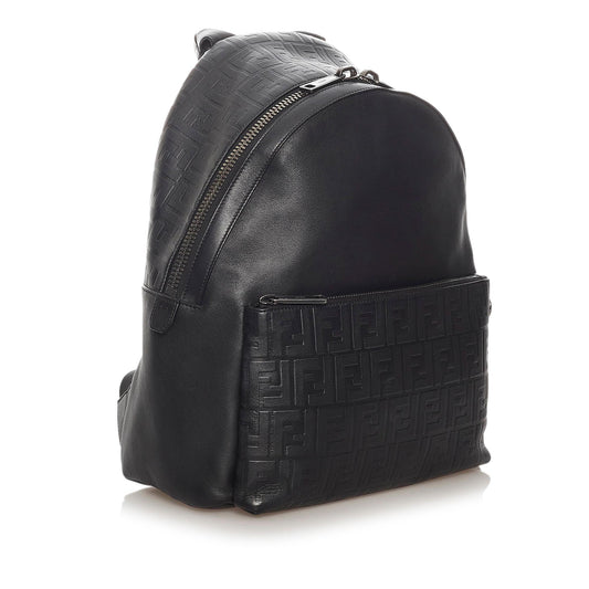 Fendi Zucca Leather Backpack