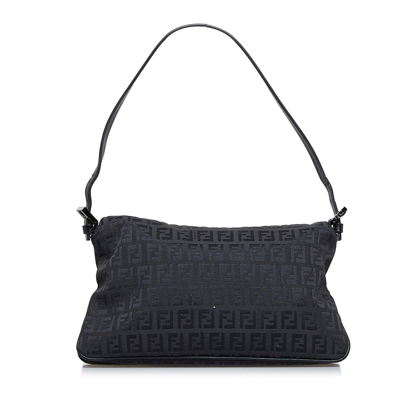 Fendi Zucchino Double Flap Baguette