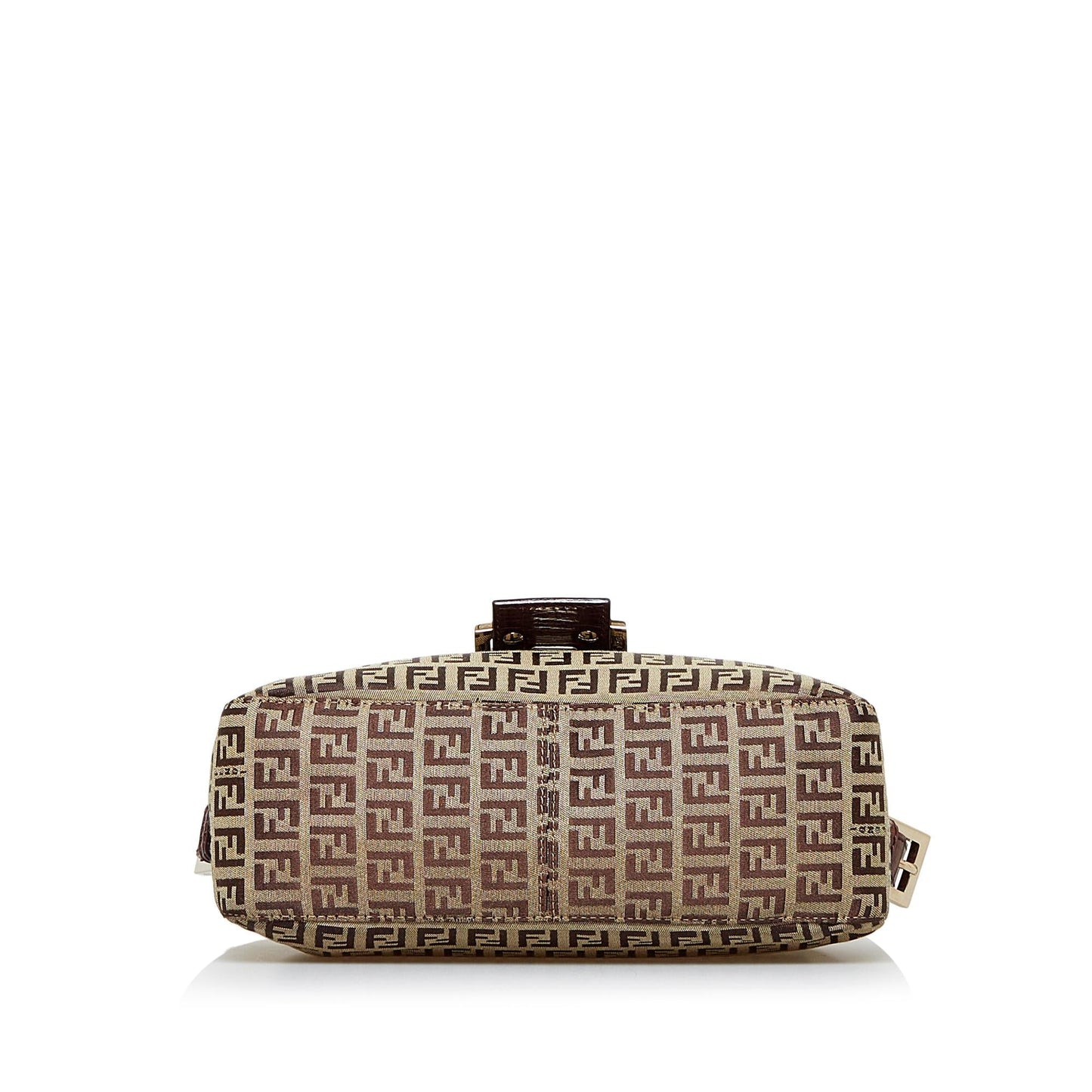 Fendi Zucchino Double Flap Baguette