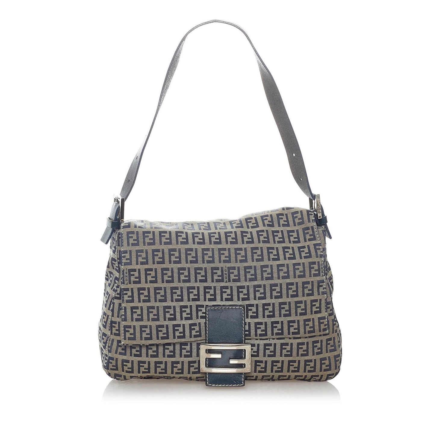 Fendi Zucchino Mamma Forever Canvas Shoulder Bag