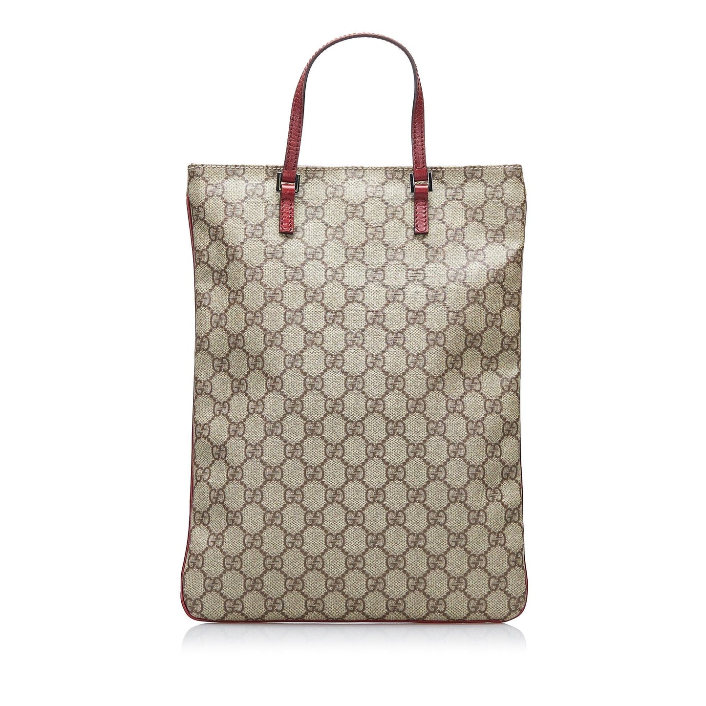 Gucci GG Supreme Flat Vertical Tote