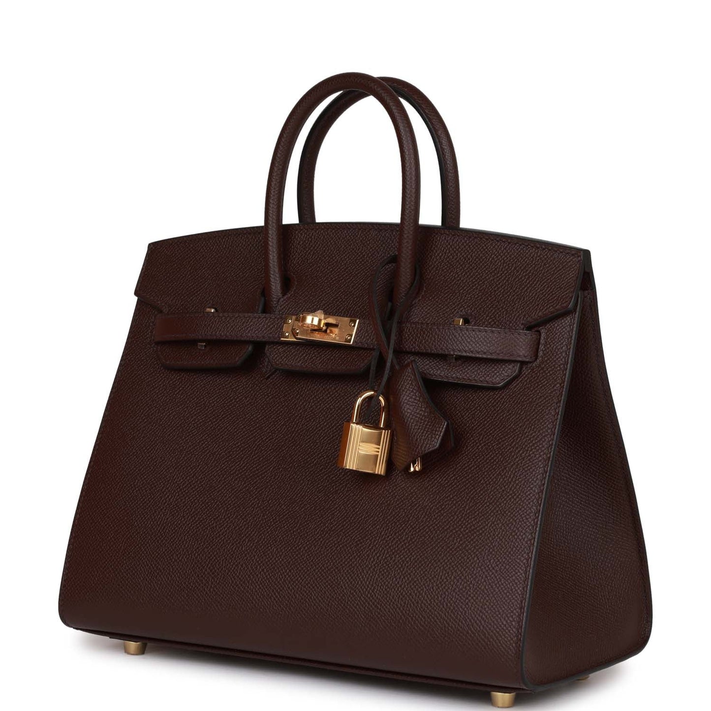 Hermes Birkin Sellier 25 Rouge Sellier Epsom Gold Hardware