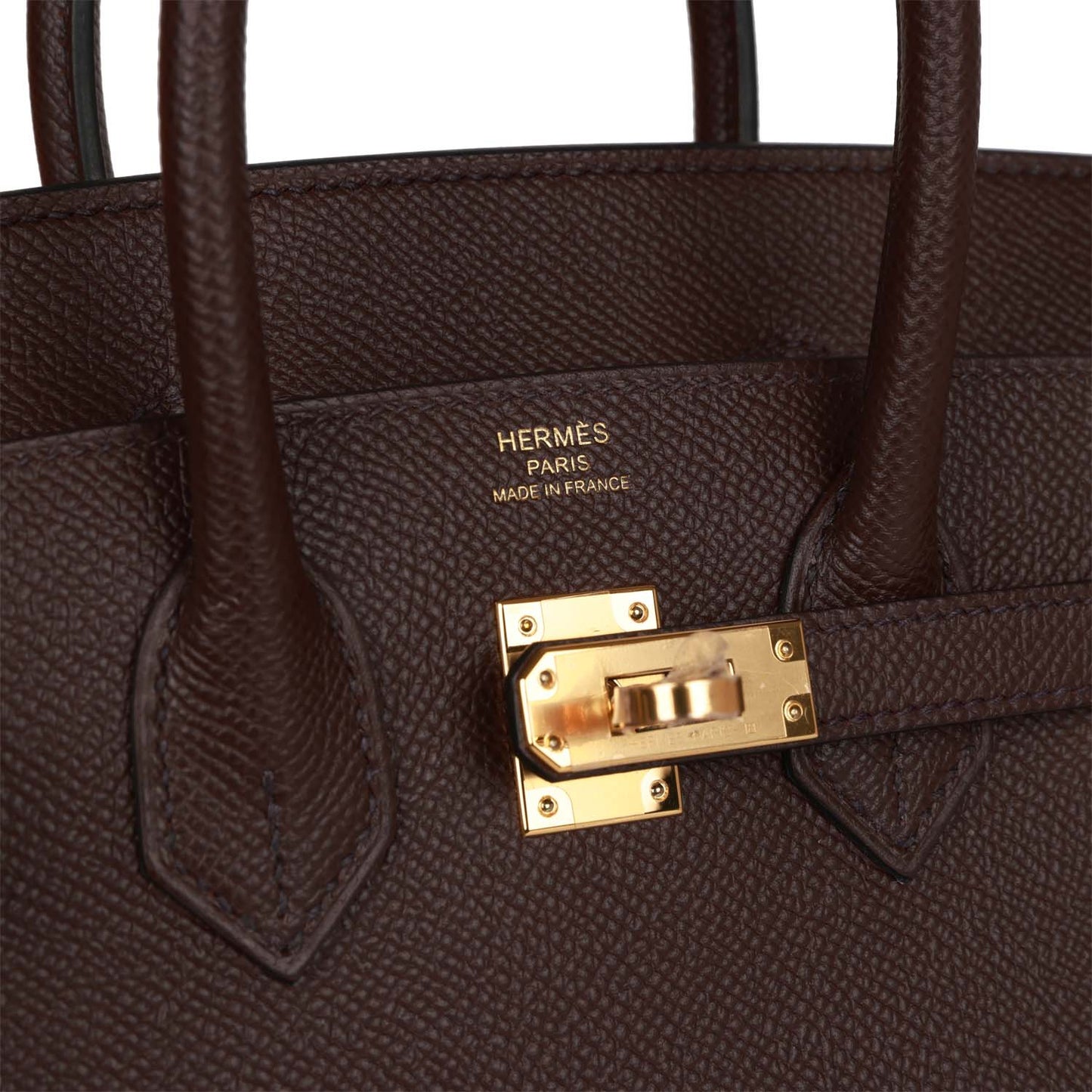 Hermes Birkin Sellier 25 Rouge Sellier Epsom Gold Hardware