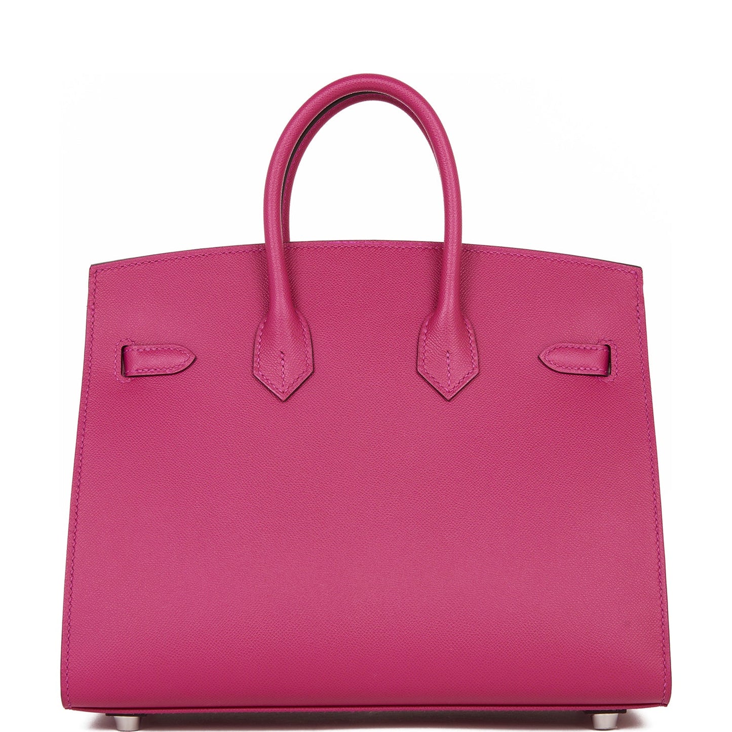 Hermes Birkin Sellier 25 Rose Pourpre Veau Madame Palladium Hardware