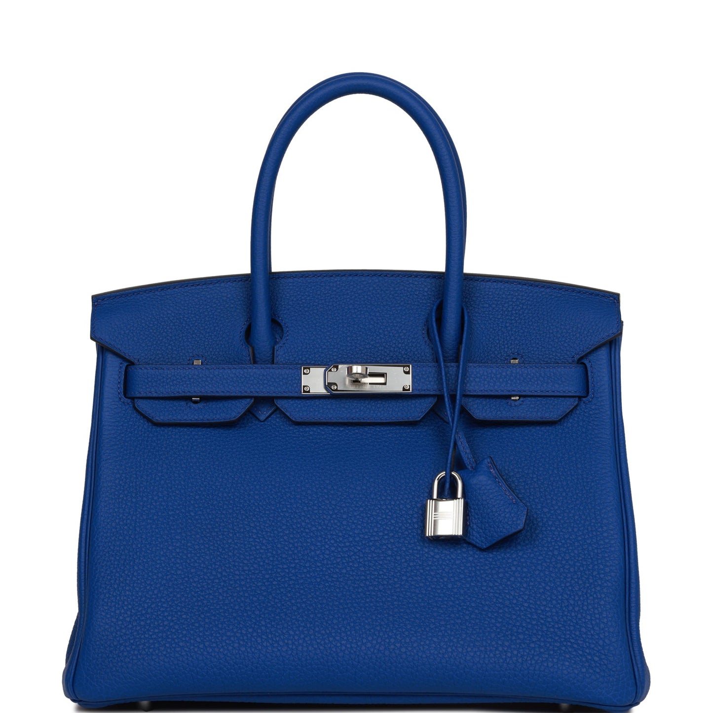 Hermes Birkin 30 Bleu Royal Togo Palladium Hardware