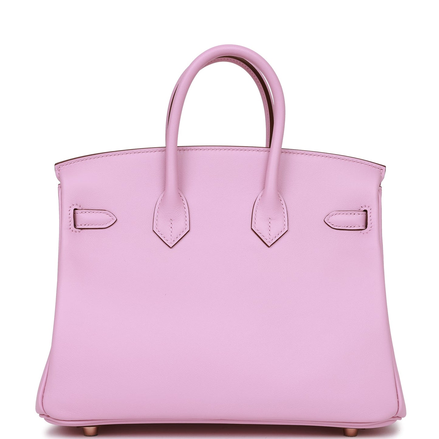 Hermes Birkin 25 Mauve Sylvestre Swift Rose Gold Hardware