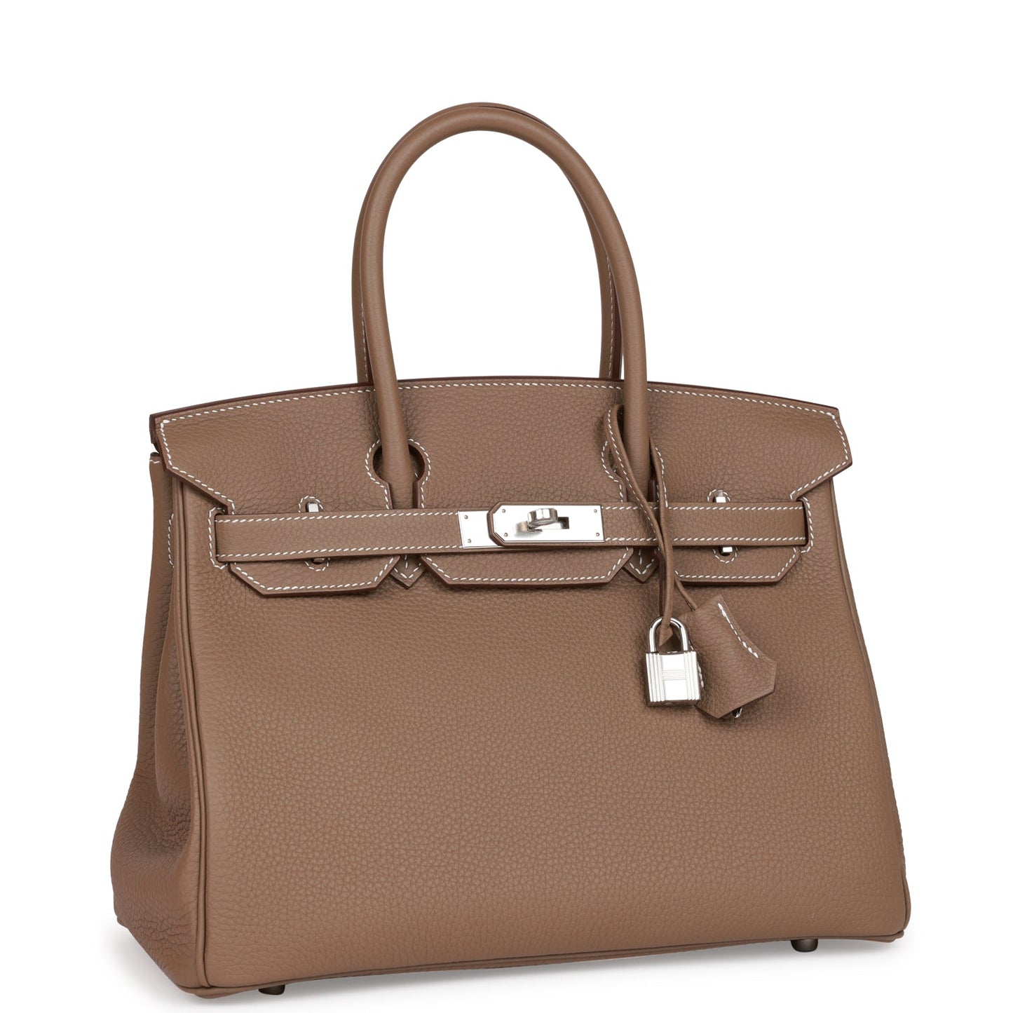 Hermes Birkin 30 Etoupe Togo Palladium Hardware