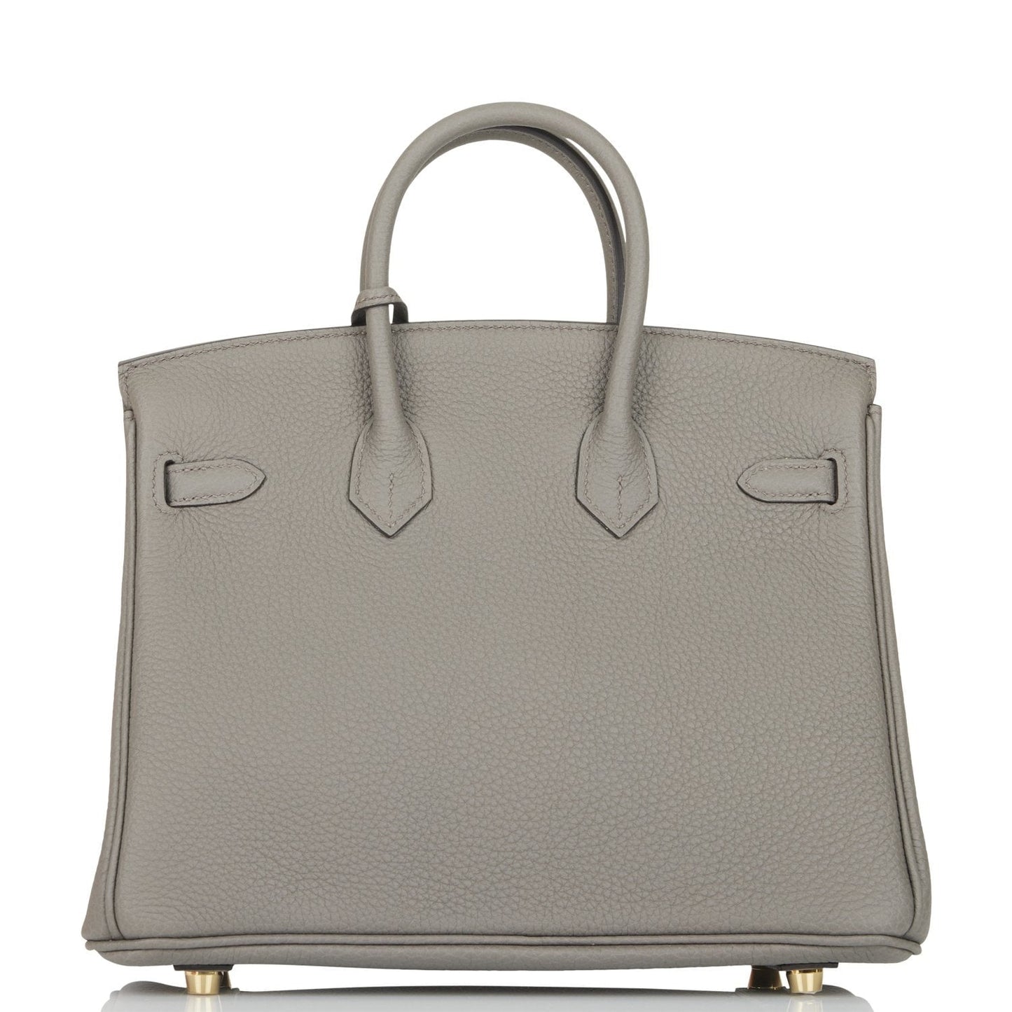 Hermes Birkin 25 Etain Togo Gold Hardware