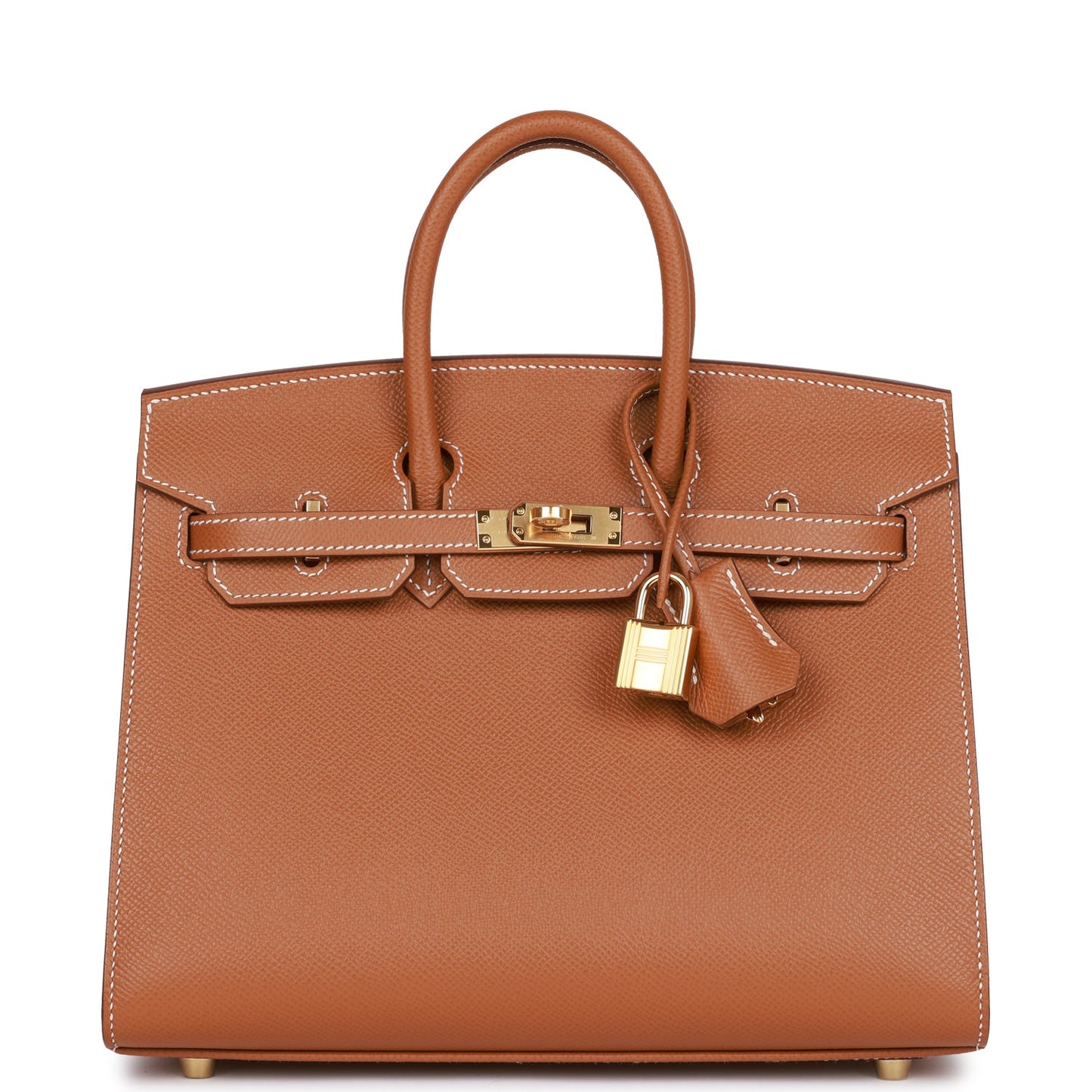 Hermes Birkin Sellier 25 Gold Epsom Gold Hardware