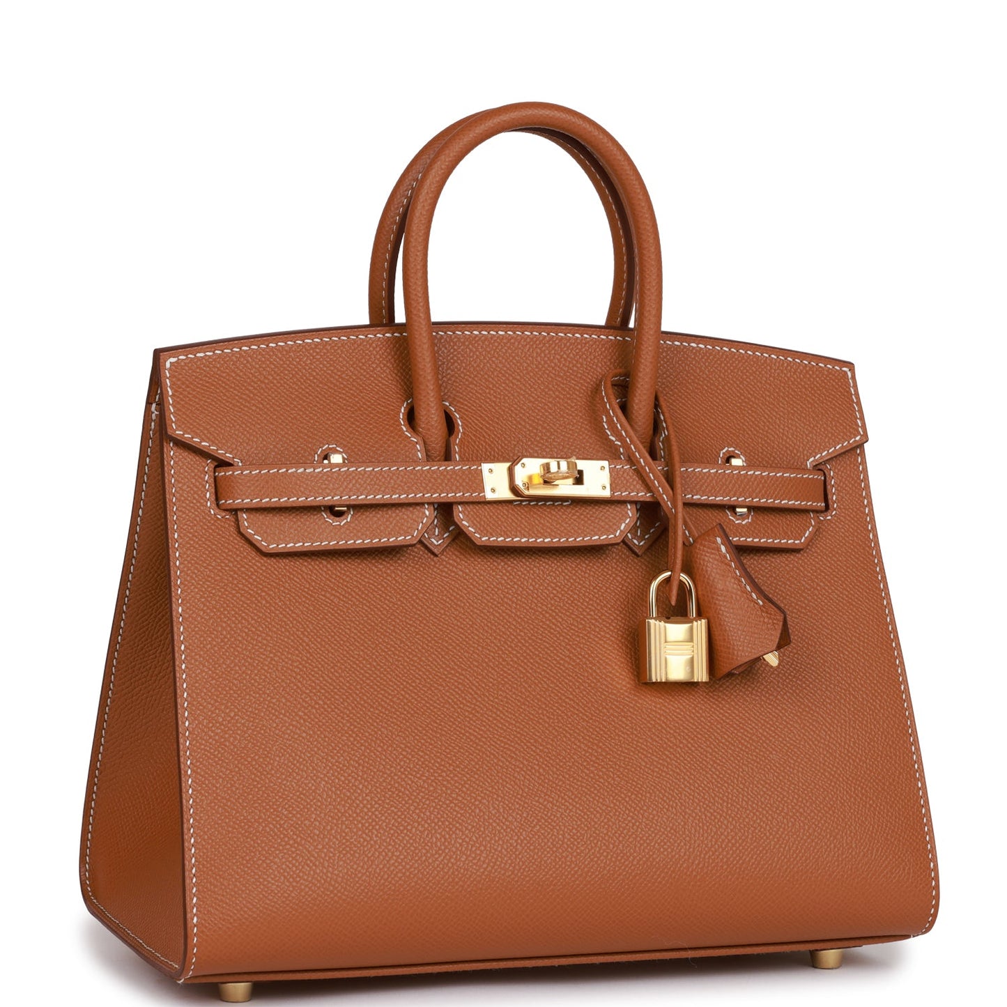 Hermes Birkin Sellier 25 Gold Epsom Gold Hardware