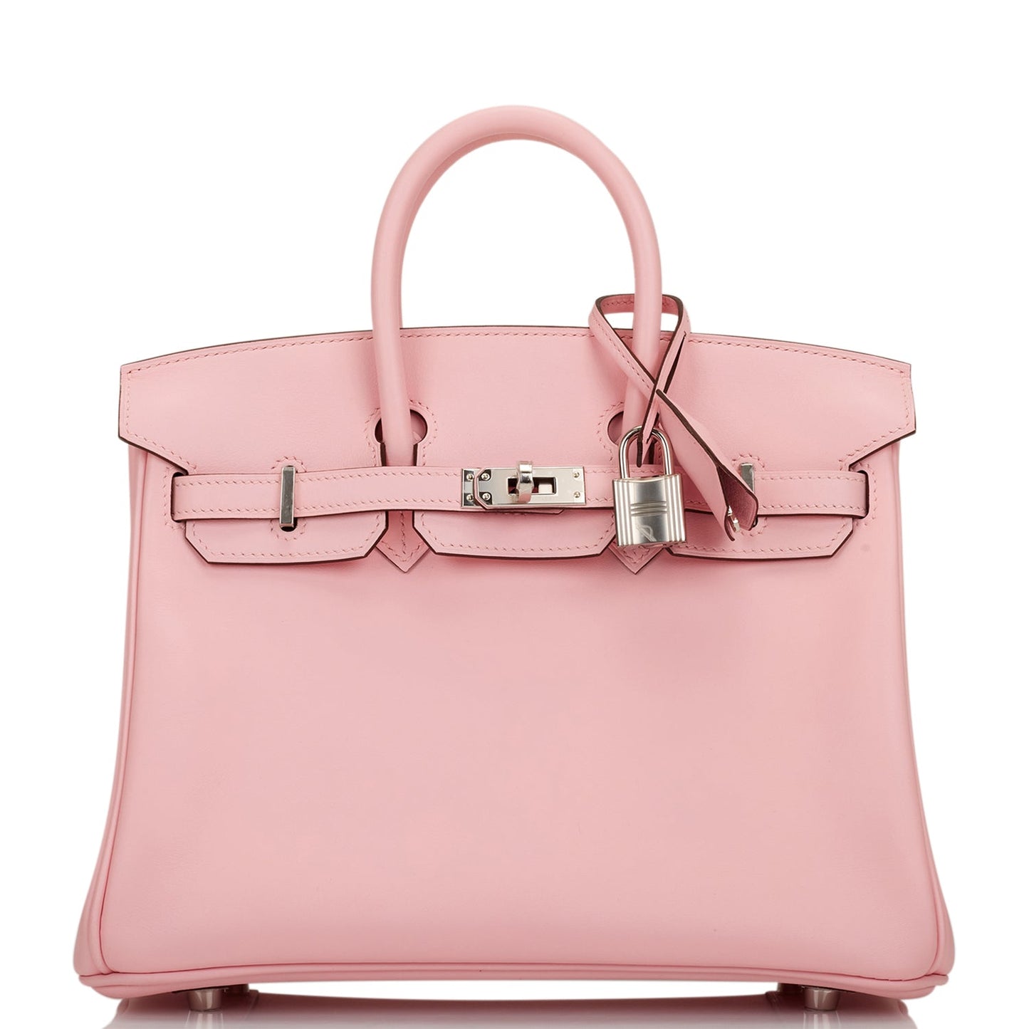 Hermes Birkin 25 Rose Sakura Jonathan Palladium Hardware