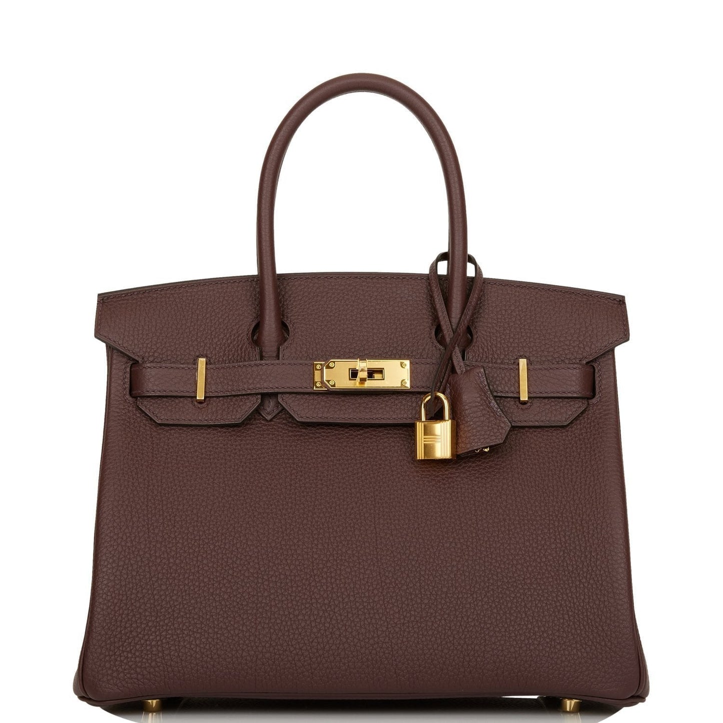 Hermes Birkin 30 Rouge Sellier Togo Gold Hardware