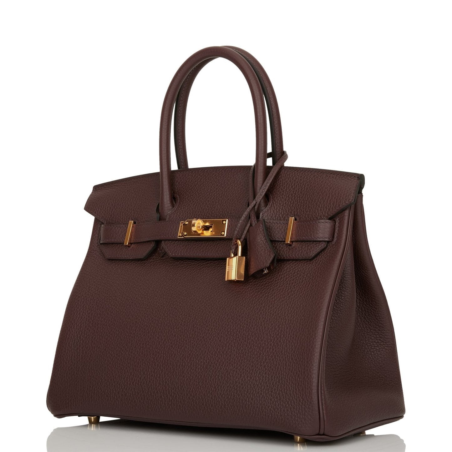 Hermes Birkin 30 Rouge Sellier Togo Gold Hardware