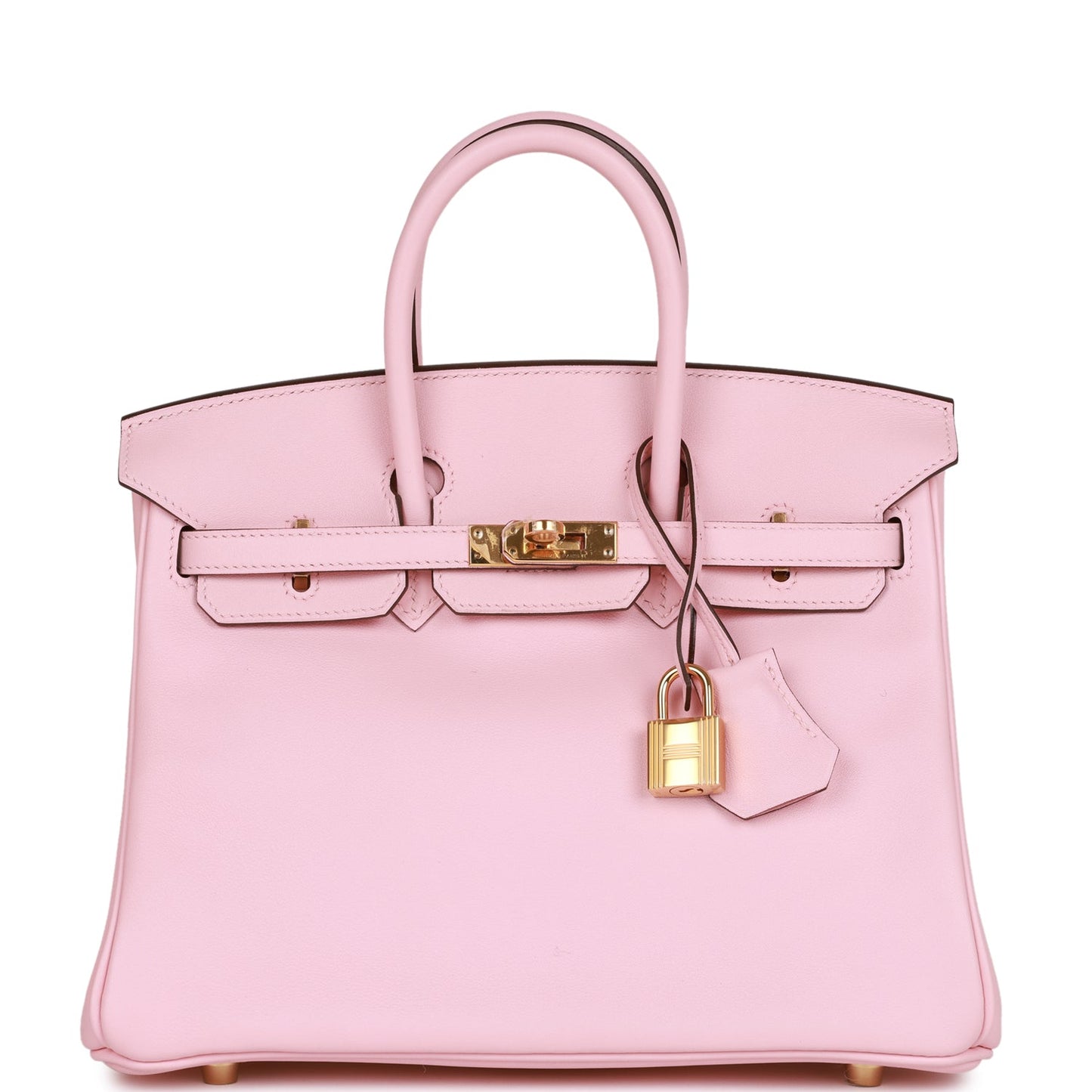 Hermes Birkin 25 Rose Sakura Swift Gold Hardware