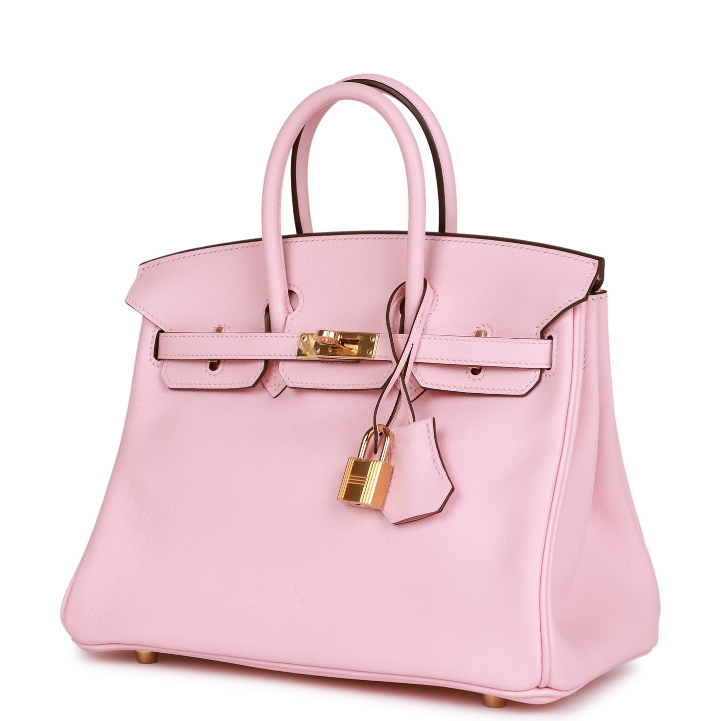 Hermes Birkin 25 Rose Sakura Swift Gold Hardware