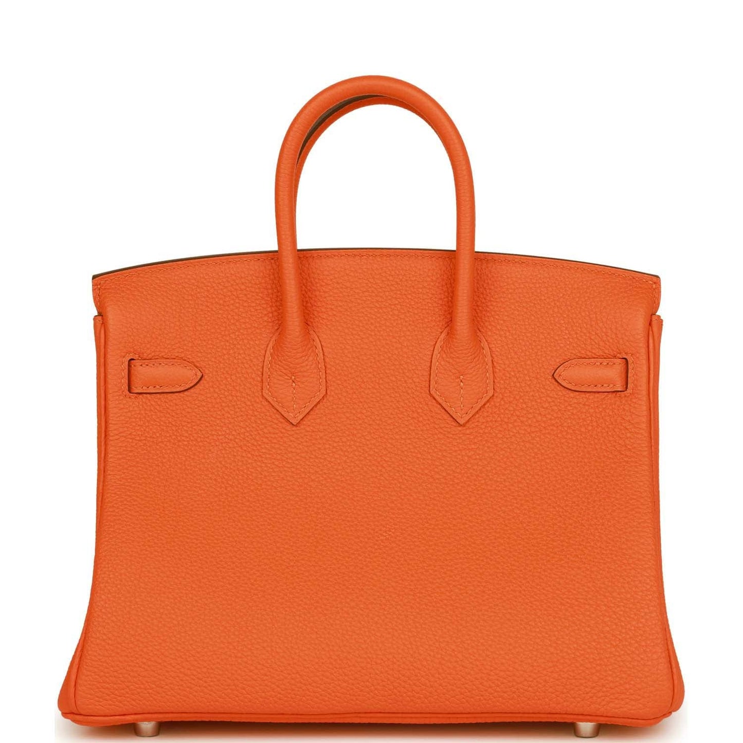 Hermes Birkin 25 Orange Minium Togo Palladium Hardware