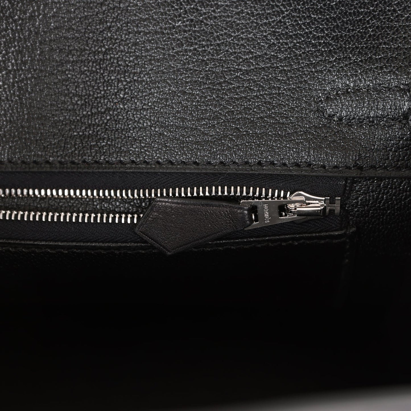 Hermes Limited Edition Birkin Rock 25 Black Volupto Palladium Hardware