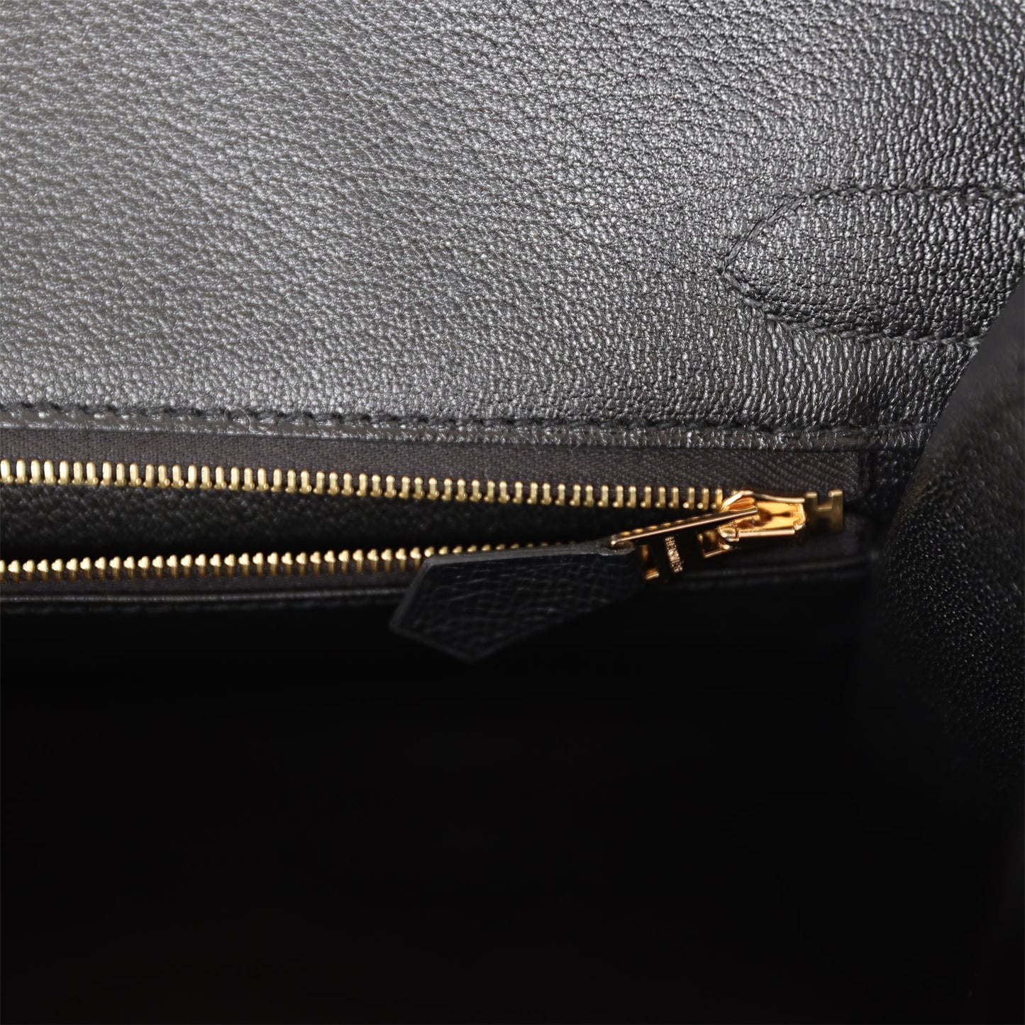 Hermes Birkin Sellier 30 Black Epsom Gold Hardware