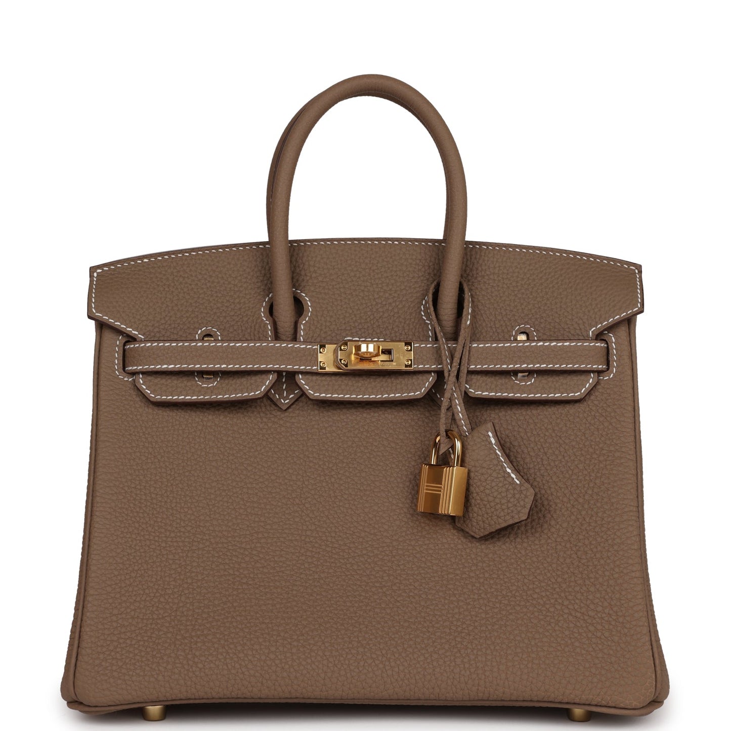 Hermes Birkin 25 Etoupe Togo Gold Hardware