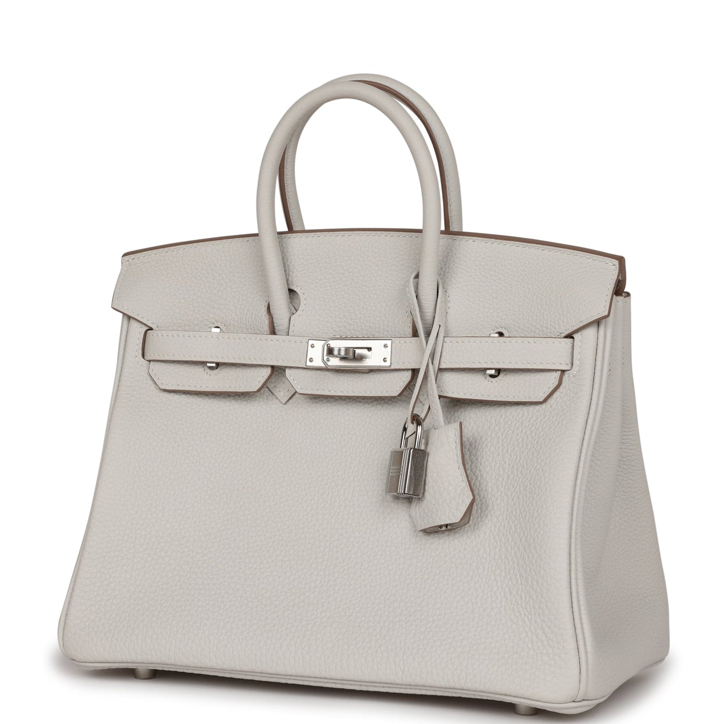 Hermes Birkin 25 Gris Pale Togo Palladium Hardware