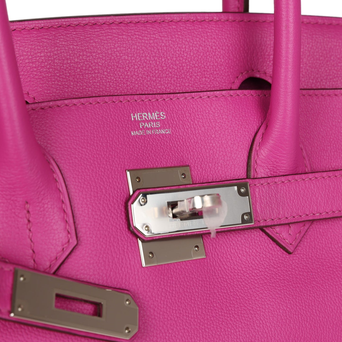 Hermes Birkin 30 Magnolia Verso Novillo Palladium Hardware