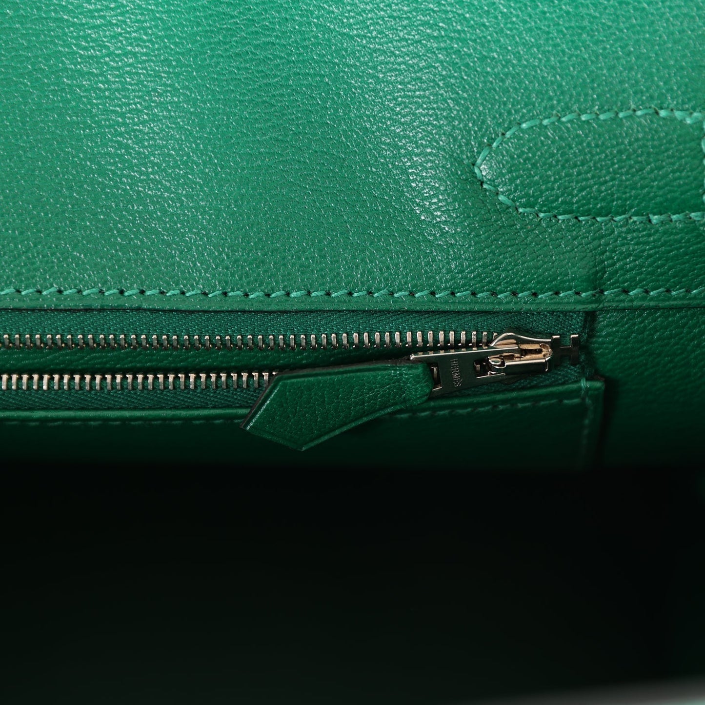 Hermes Birkin 30 Emerald Shiny Niloticus Crocodile Palladium Hardware