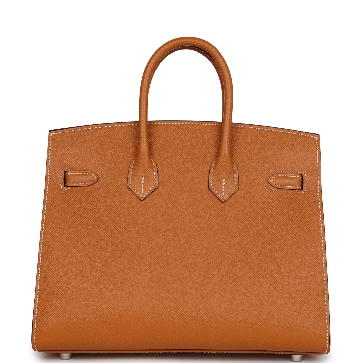 Hermes Birkin Sellier 25 Toffee Epsom Palladium Hardware