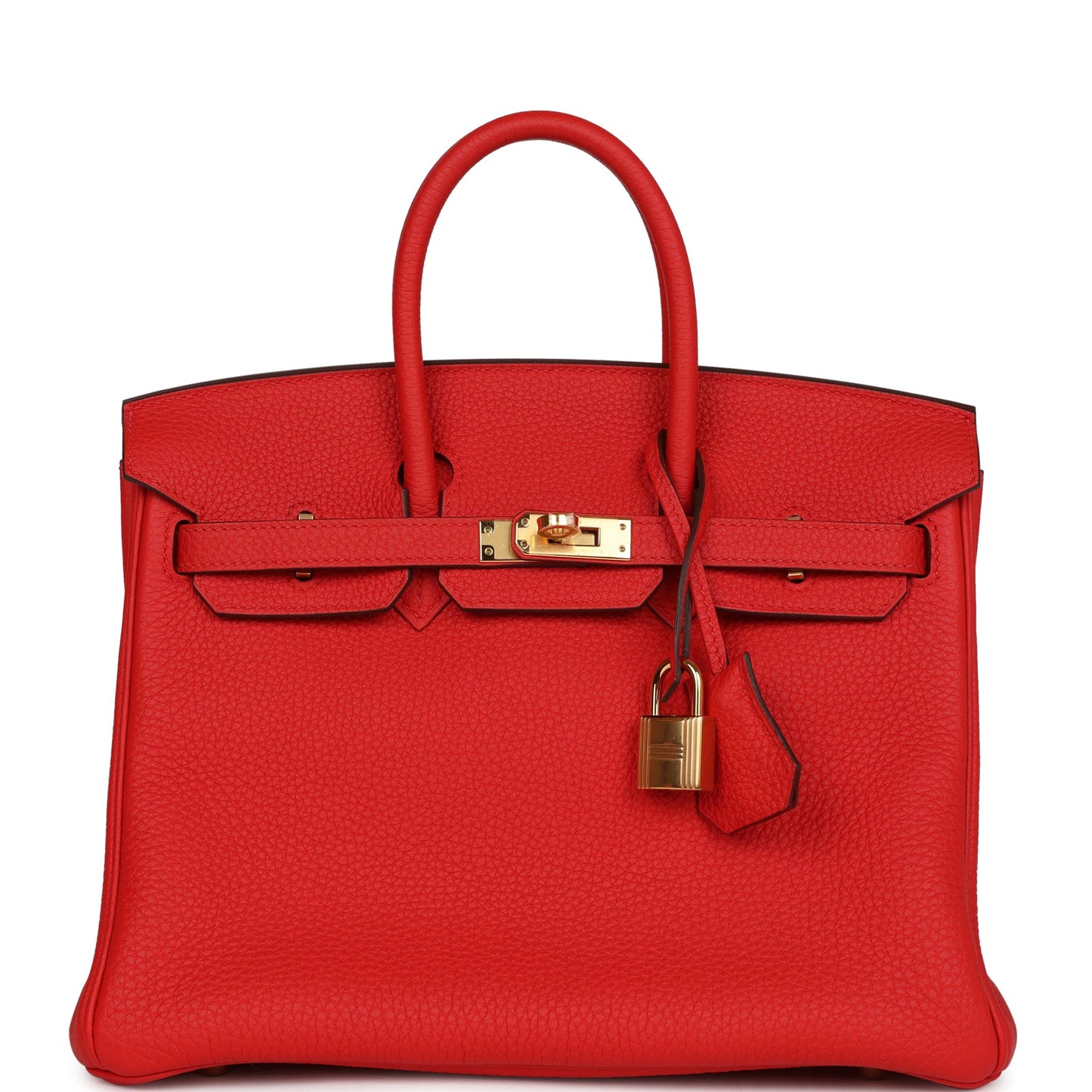 Hermes Birkin 25 Rouge de Coeur Togo Gold Hardware