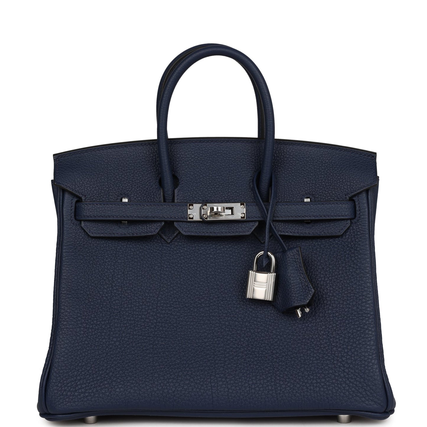 Hermes Birkin 25 Bleu Navy Togo Palladium Hardware