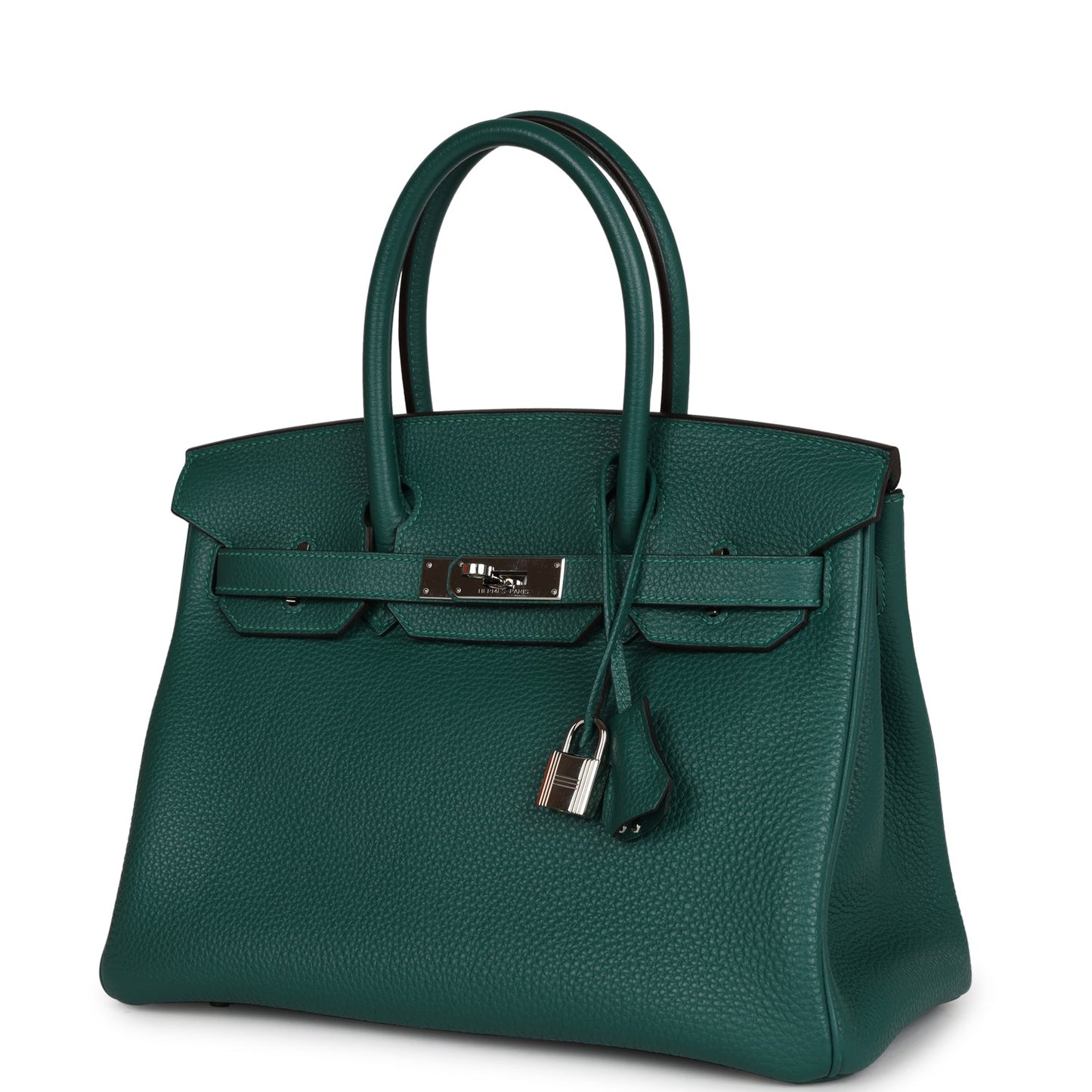 Hermes Birkin 30 Malachite Togo Palladium Hardware