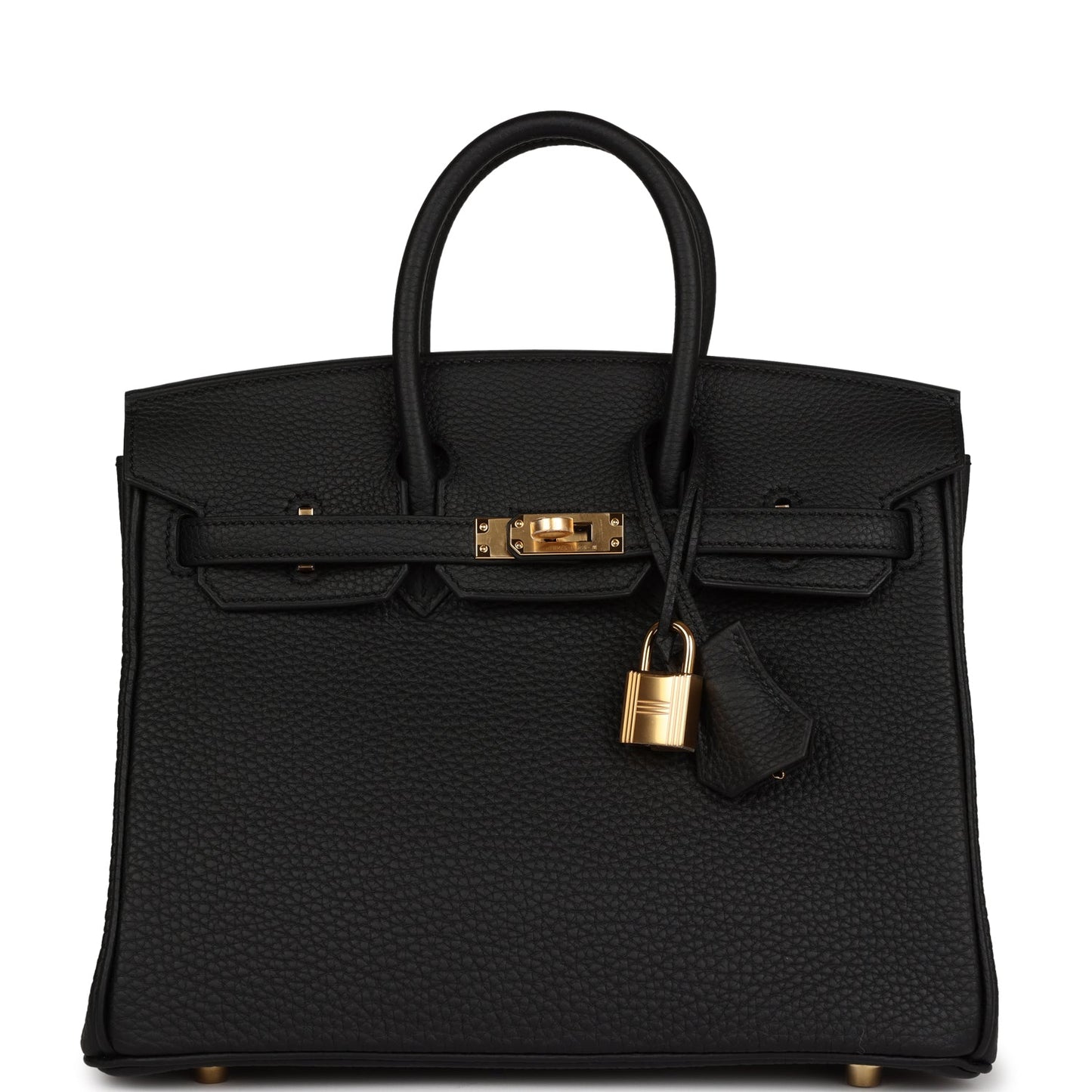 Hermes Birkin 25 Black Togo Gold Hardware